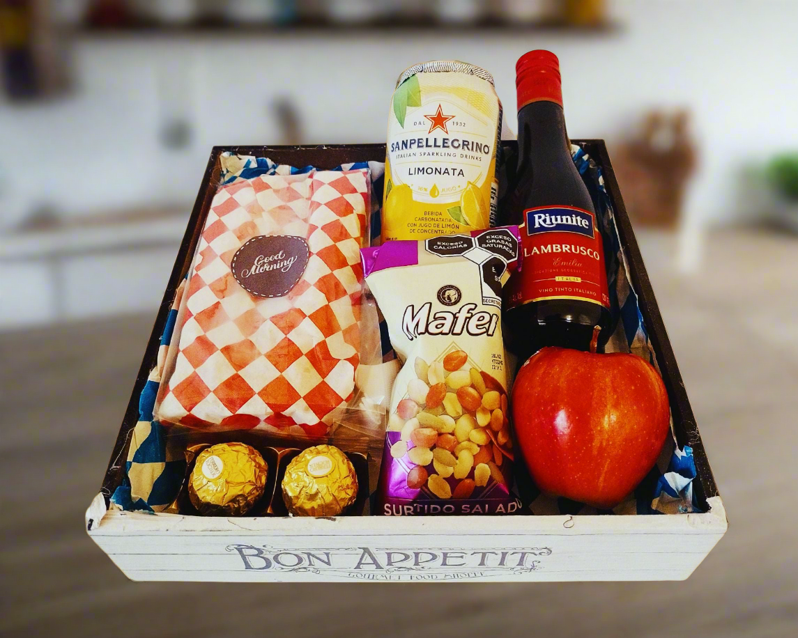 regalo ejecutivo baguette jamon serrano desayuno empresarial desayuno sorpresa a domicilio de cumpleaños para hombre. Zona SUR cdmx zona polanco condesa roma coapa