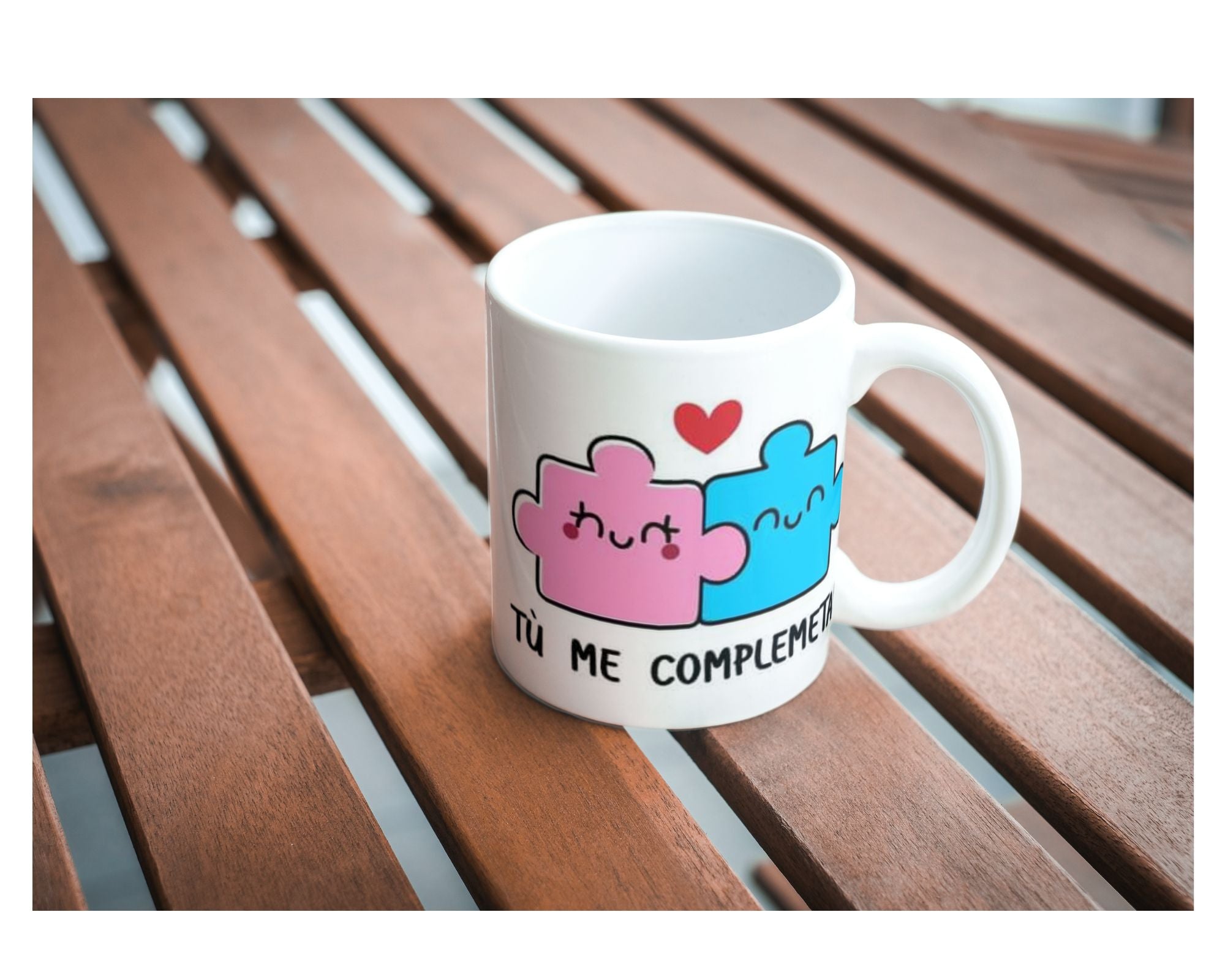 taza amor tu me complementas  regalo san valentin amor novios esposos