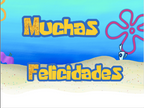 box bob esponja para animar a tus ser queerido para todo motivo recuperate pronto animo cumpleaños dia del niño