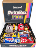 Retro Box 1985 | Caja de regalo con chocolates y gadgets