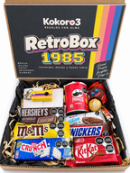 Retro Box 1985 | Caja de regalo con chocolates y gadgets