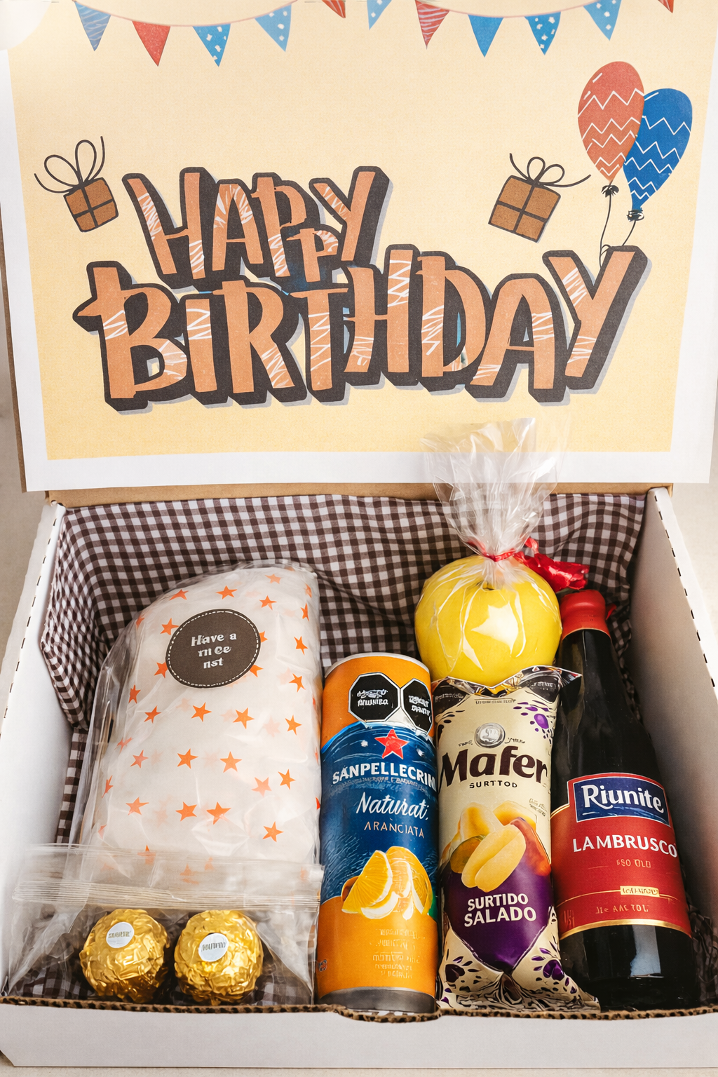 baguette jamòn serrano vino riunite pellegrino  cumpleaños