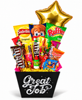 Regalo Candybouquet Great Job!
ideal para reconocimiento, logro, felicitacion de empleados colaboradores empresa corporativo corporate gifts