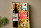 Box Finca Las Moras - Regalo Premium con Vino Argentino y Chocolates Gourmet