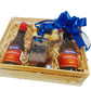 regalo huacalito con vino riunite y ferrero rocher para todo motivo 