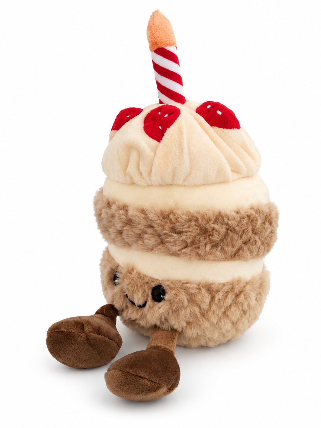 Peluche Pastelito Fresas de cumpleaños