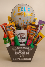 combo dulces y taza leyendas regalo para cumpleaños dulces chocolates y papas