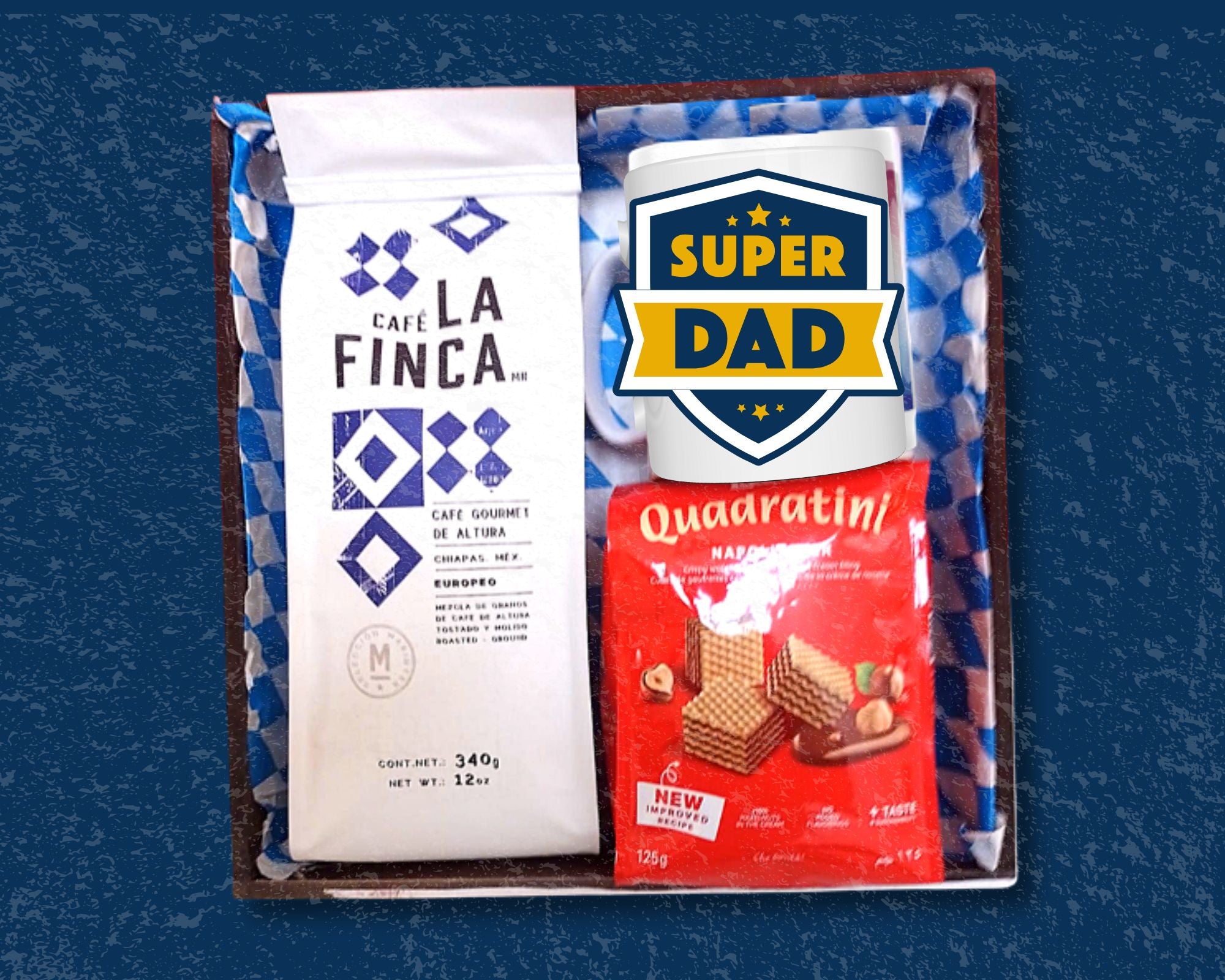 Box Café  y Galletas para Papá
