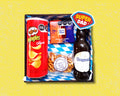 Box Beer and Chips papá