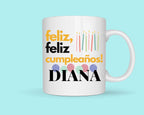 Taza Personalizada Feliz Cumpleaños