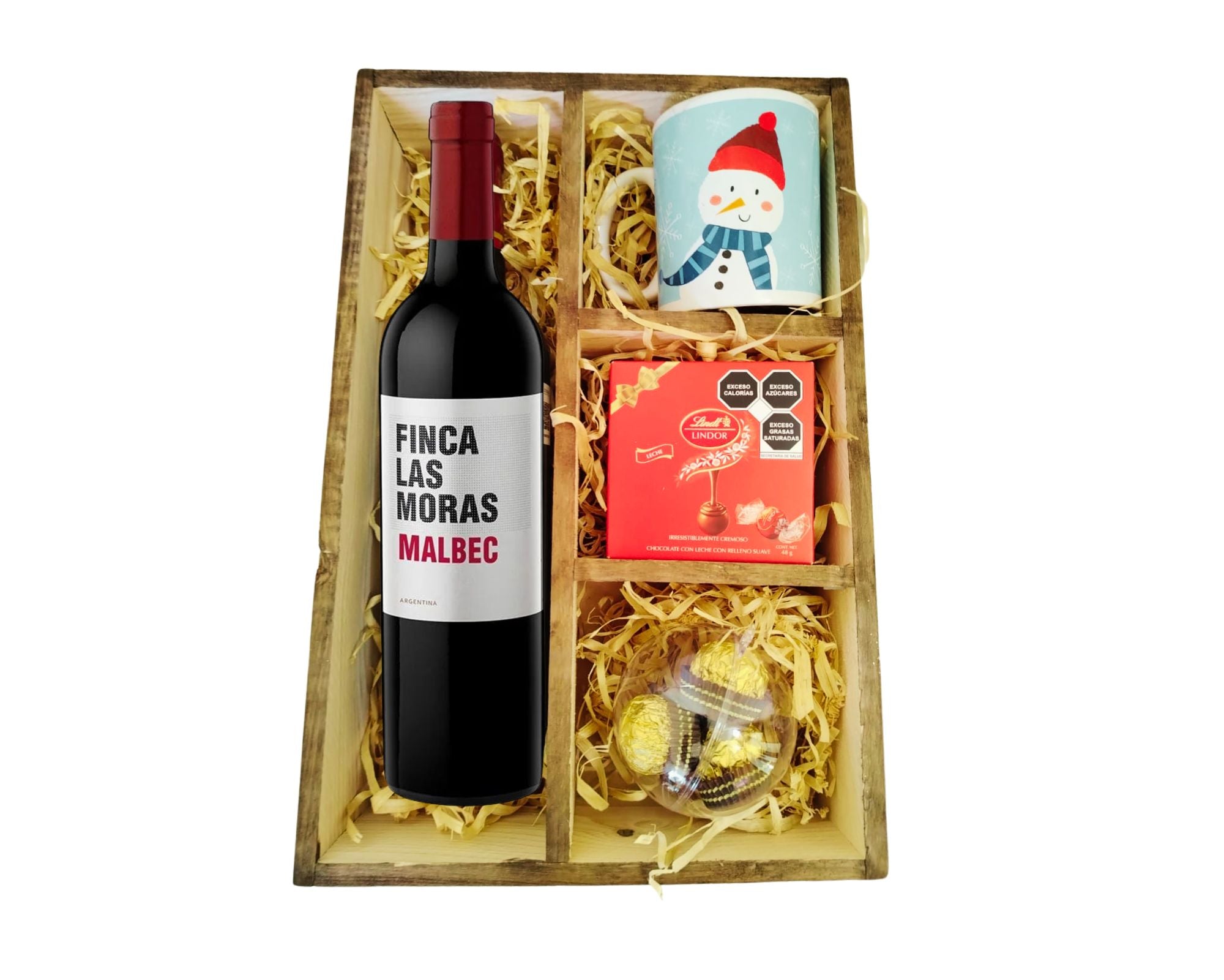 vino finca las moras con chocolates taza 