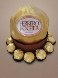 dulcero mega ferrero rocher con chocolates