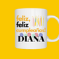 Taza Personalizada Feliz Cumpleaños