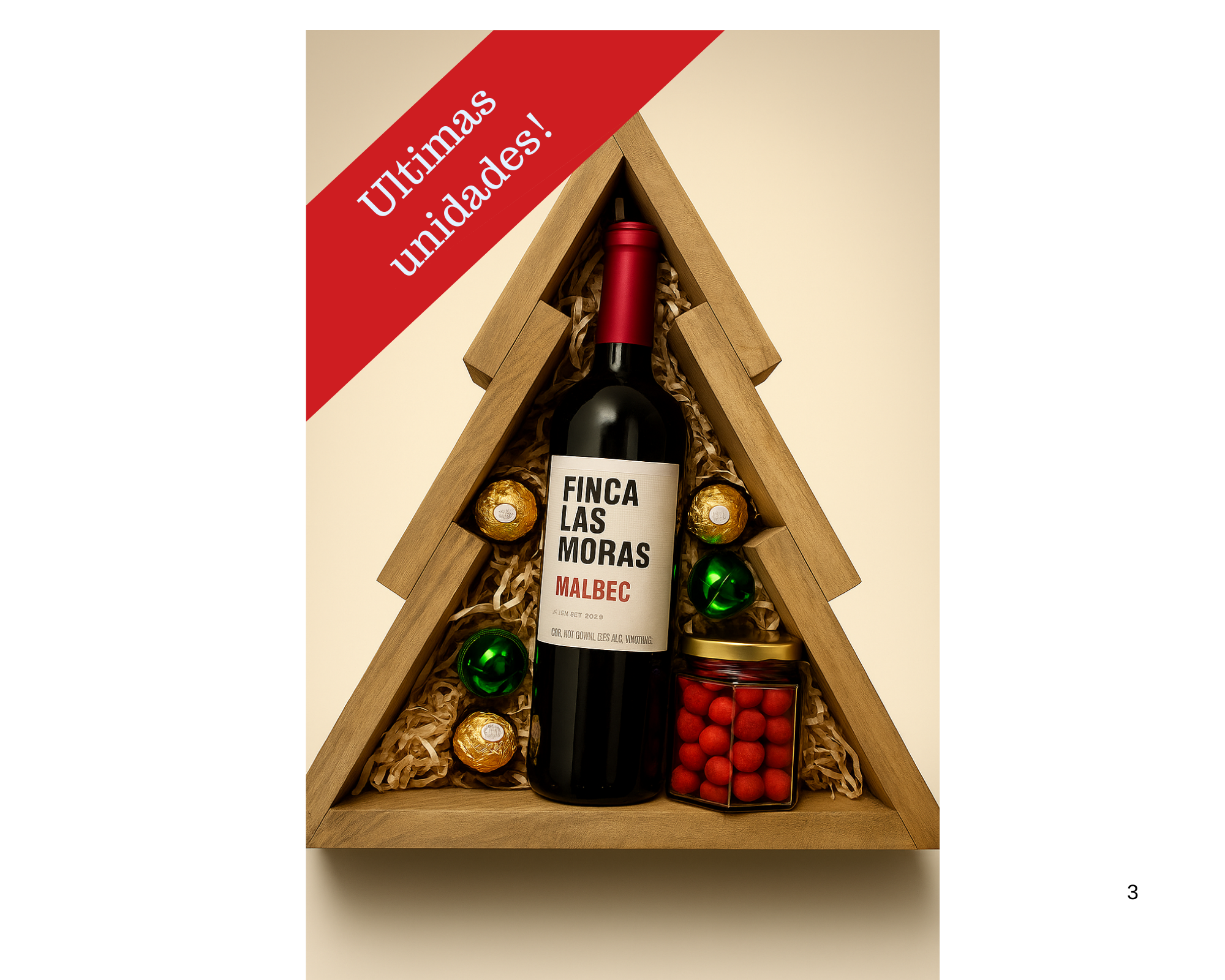 Canasta Arcon navideño elige tu botana