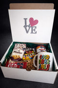 regalo con taza good vibes chocolates  dia de la amistad