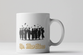 taza con el nombre del graduado 