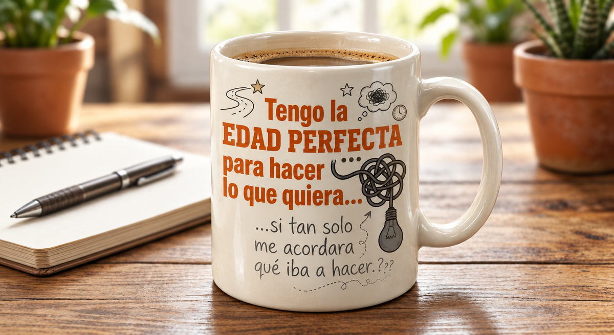 regalo taza con frase divertida