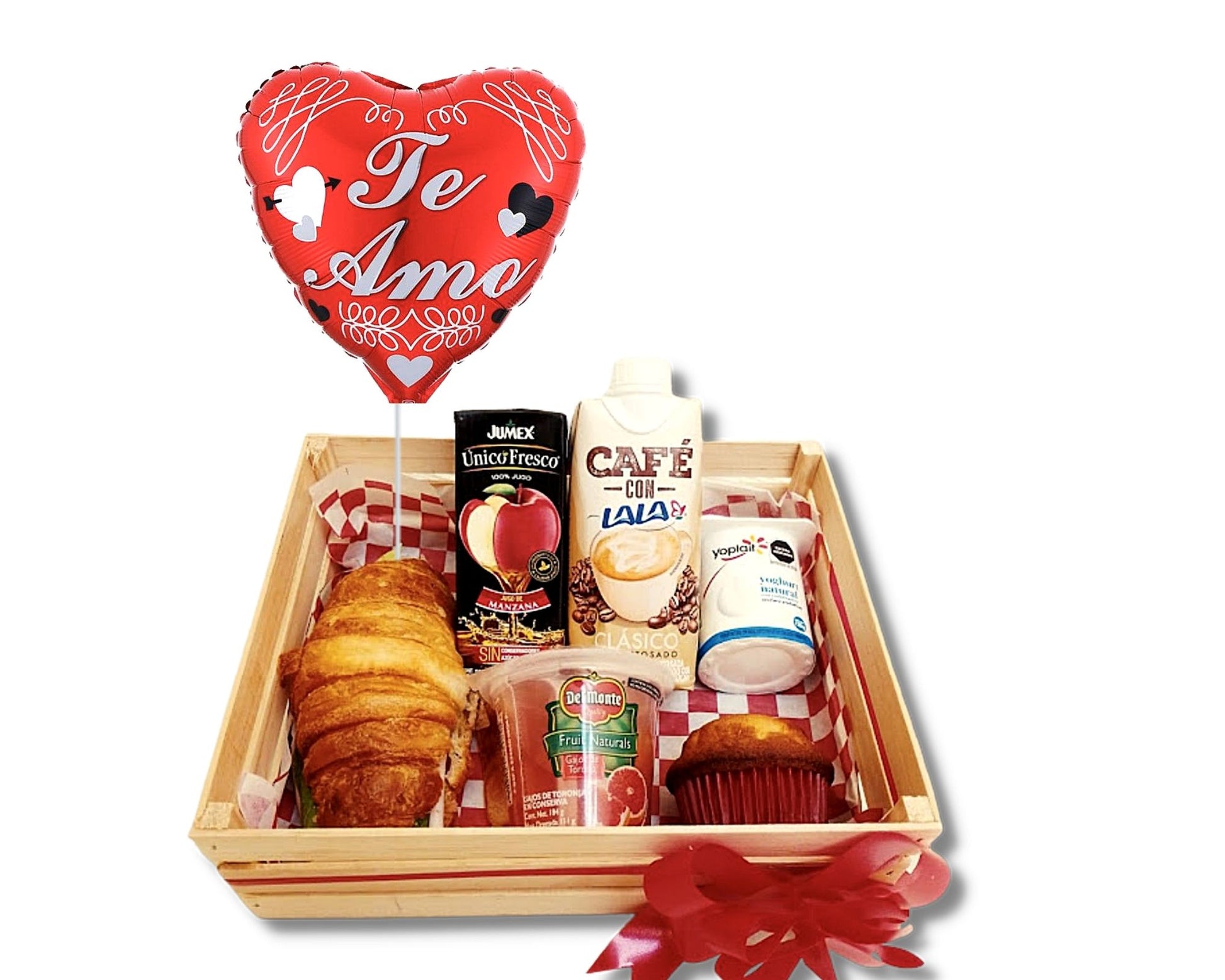 Regalar caja de enamorados para desayuno a domicilio