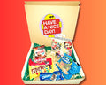 box mario kart con dulces para dia del niño