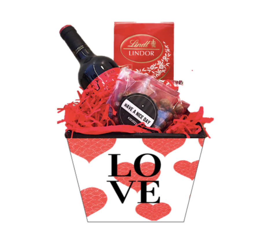 Valentines Wine Bouquet