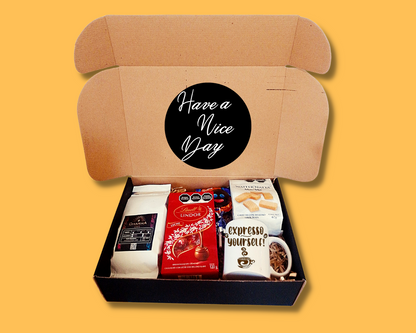 Box con Kit de Café y Galletas