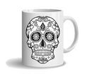Taza de Regalo Calavera Mandala