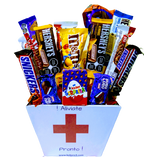 Recuperate pronto bouquet de chocolates y huevito kinder regalos para enfermos regalos para recperacion