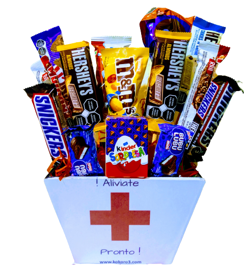 Recuperate pronto bouquet de chocolates y huevito kinder regalos para enfermos regalos para recperacion