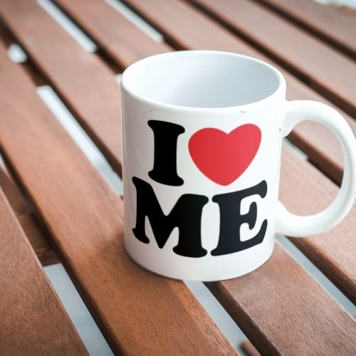 Taza "I LOVE ME"