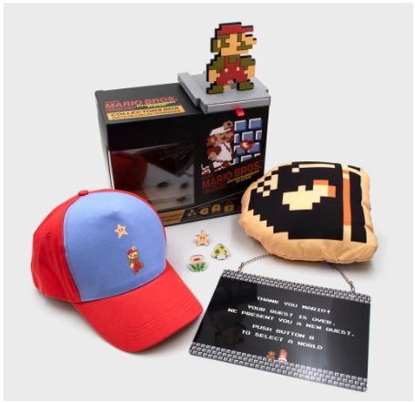 caja de coleccionista Mario Bros