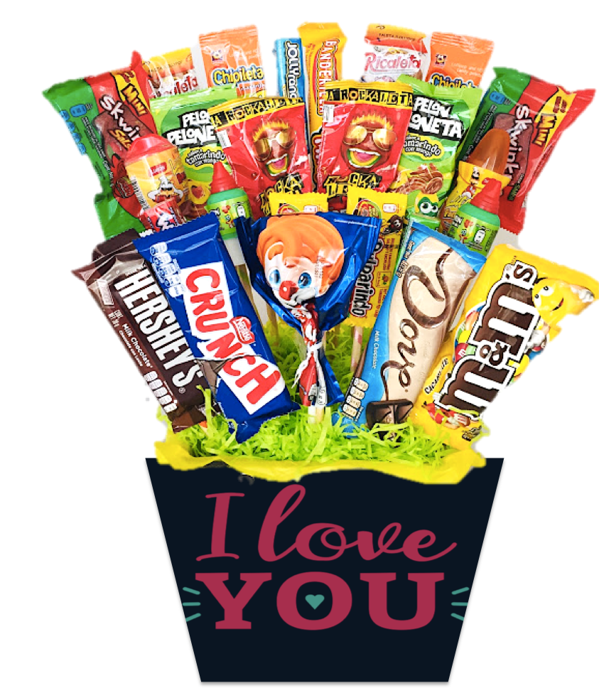 bouquet dulces para novios para el para san valentin 