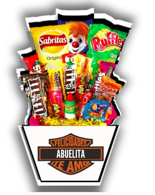 candybouquet arreglo de dulces para buelita